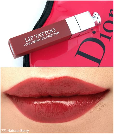 Get Long-Lasting Color with Dior's Natural Berry Lip Tattoo